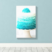 Kruffelkuchen Leinwanddruck (Insitu (Holzboden))