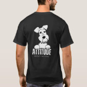 Kruffy Buttons ATTITUDE T - Shirt (Rückseite)