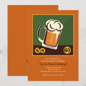 Krug Bier Einladung (Vorne/Hinten)