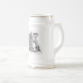 Krug Bier Odin Bierglas (VorderseiteRechts)