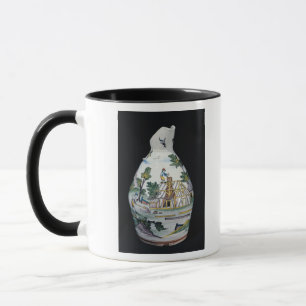 Krug, der den Bau von a darstellt Tasse