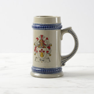 Krug Familienwappen Bierglas