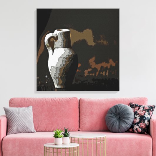 Krug Leinwanddruck (Insitu (Wohnzimmer))