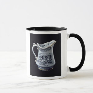 Krug mit einer Beschreibung der Gebühr der Tasse
