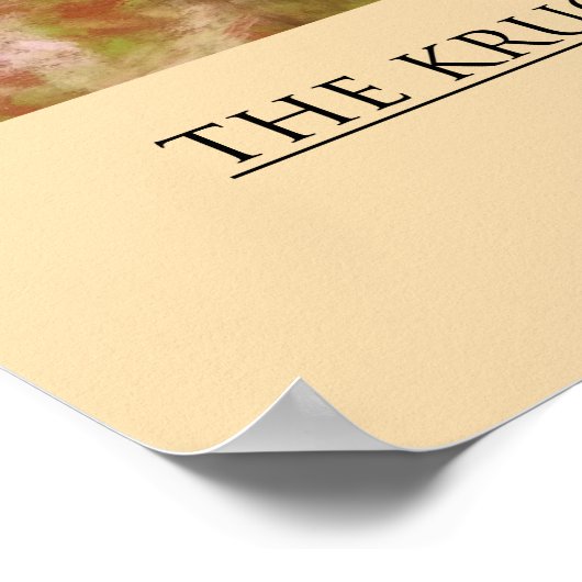 Krug Park Collection Poster (Ecke)