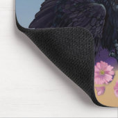 Kruge mit Apfelblüten Mousepad (Ecke)