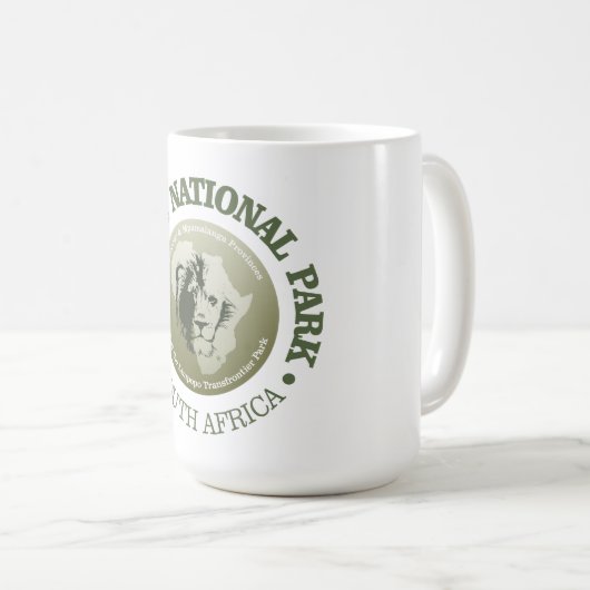 Kruger Nationalpark Kaffeetasse (VorderseiteRechts)