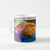 Kruger Nationalpark Lilac Brustwalze Kaffeetasse (Vorderseite Links)