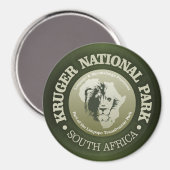 Kruger Nationalpark Magnet (Vorderseite/Rückseite)
