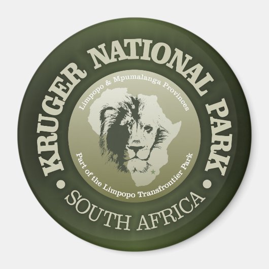 Kruger Nationalpark Magnet (Vorne)