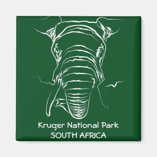 Kruger Nationalpark Magnet (Vorne)