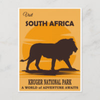 Kruger Nationalpark Postcard