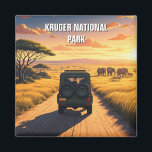 Kruger Nationalpark Südafrika Magnet<br><div class="desc">Der Krüger Nationalpark, eine weitläufige Wildnis in Südafrika, ist ein wahres Safariparadies. Dieser Park, bekannt für seine üppige Tierwelt, bietet den Besuchern die einmalige Gelegenheit, die Schönheit und das Diversity der afrikanischen Savanne zu erleben. Die vielfältigen Landschaften des Parks, von offenen Grasflächen bis hin zu dichten Wäldern, bieten eine Oase...</div>