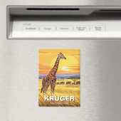 Kruger-Nationalpark Südafrika Magnet (In Situ (Geschirrspüler))