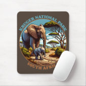 Kruger Nationalpark Südafrika Mousepad (Mit Mouse)