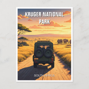 Kruger Nationalpark Südafrika Postkarte