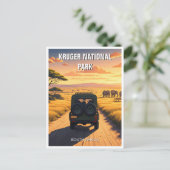Kruger Nationalpark Südafrika Postkarte (Stehend Vorderseite)