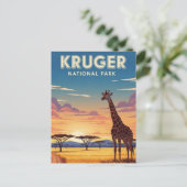 Kruger-Nationalpark Südafrika Postkarte (Stehend Vorderseite)