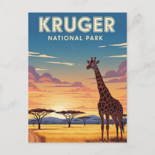 Kruger-Nationalpark Südafrika Postkarte