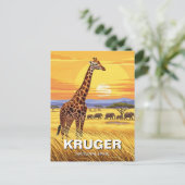 Kruger-Nationalpark Südafrika Postkarte (Stehend Vorderseite)