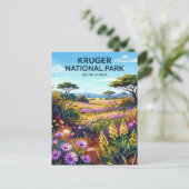 Kruger-Nationalpark Südafrika Postkarte (Stehend Vorderseite)
