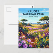 Kruger-Nationalpark Südafrika Postkarte (Vorne/Hinten)