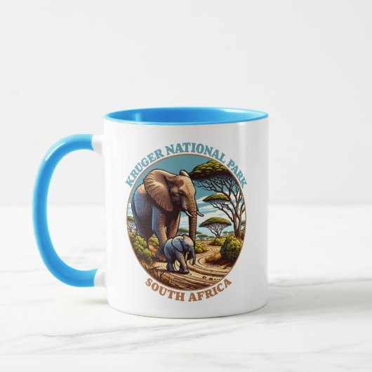 Kruger Nationalpark Südafrika Tasse (Links)