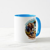 Kruger Nationalpark Südafrika Tasse (VorderseiteRechts)