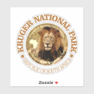 Kruger NP Aufkleber