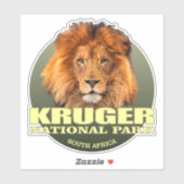 Krüger NP (Lion) WT Aufkleber (Blatt)