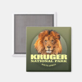 Krüger NP (Lion) WT Magnet (Vorderseite/Rückseite)