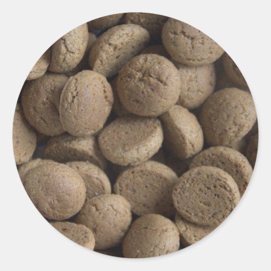 Kruidnoten Runder Aufkleber (Vorderseite)