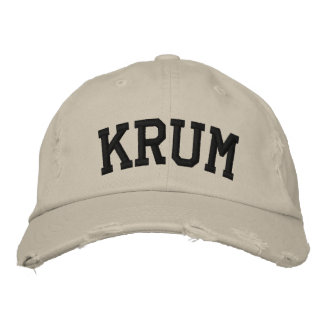 Krum Stickerhut Bestickte Kappe