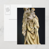 Krumauer Madonna, um 1400 Postkarte (Vorne/Hinten)