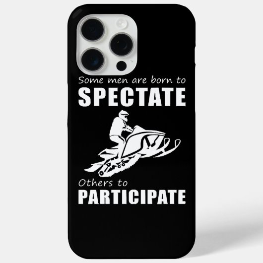 Krümel hoch - Funny & einige Männer sind Geboren Case-Mate iPhone Hülle (Rückseite)