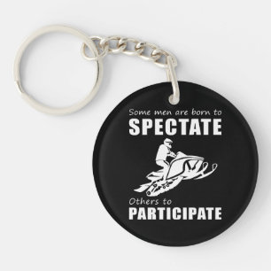 Krümel hoch - Funny & einige Männer sind Geboren Schlüsselanhänger