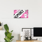Krümelkuchen Poster (Heimbüro)