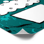 Krümelkuchen Poster (Ecke)