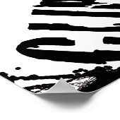 Krümelkuchen Poster (Ecke)