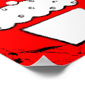 Krümelkuchen Poster (Ecke)