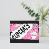 Krümelkuchen Postkarte (Stehend Vorderseite)