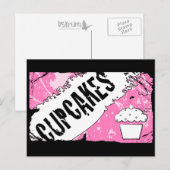 Krümelkuchen Postkarte (Vorne/Hinten)