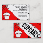 Krümelkuchen Visitenkarte (Vorne/Hinten)