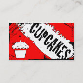 Krümelkuchen Visitenkarte (Rückseite)