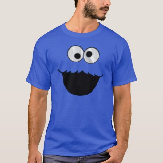 Krümelmonster Face T-Shirt (Vorderseite)
