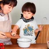 Krümelmonster Just Here for the Cookies Baby T-shirt