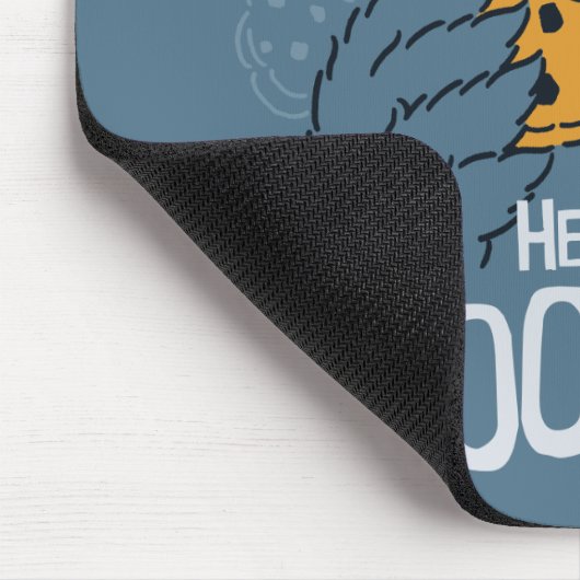 Krümelmonster Just Here for the Cookies Mousepad (Ecke)