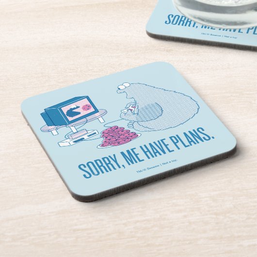 Krümelmonster Sorry, Getränkeuntersetzer (Linke Seite)