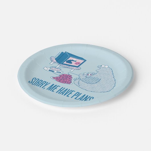 Krümelmonster Sorry, Pappteller (Schrägansicht)