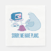 Krümelmonster Sorry, Serviette (Vorderseite)